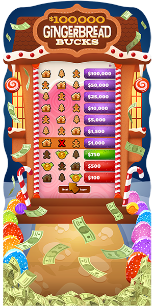 Gingerbread Bucks e-Game Board