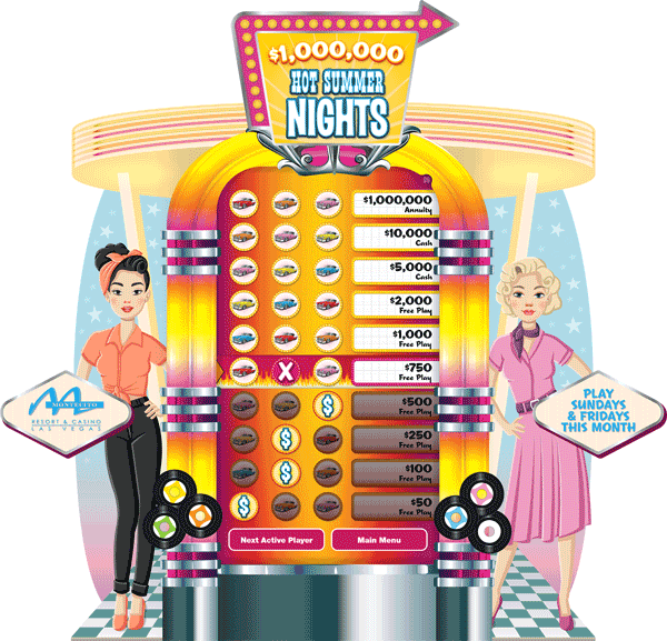 Hot Summer Nights e-Game Board