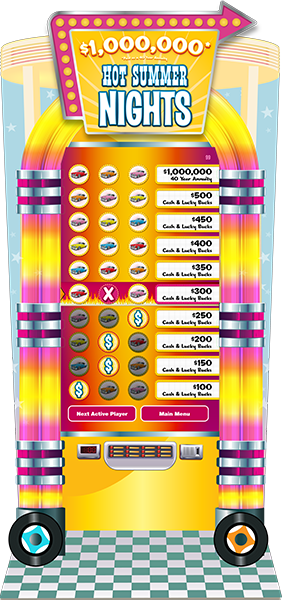 Hot Summer Nights e-Game Board