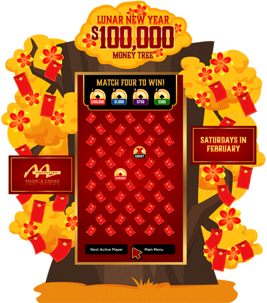 Lunar New Year MOney Tree e-Game Board