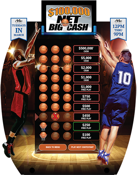 Net Big Cash e-Game Board