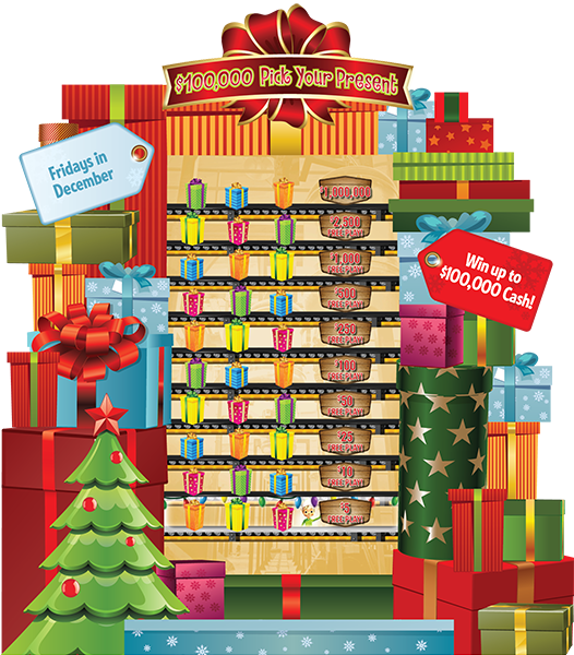 Pick Your Present e-Game Board - Levels