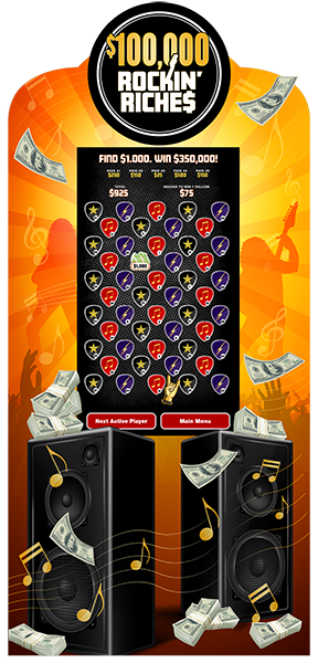 Rockin Riches 50-inch e-Game Board