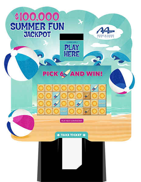 Summer Fun Jackpot Lite Kiosk