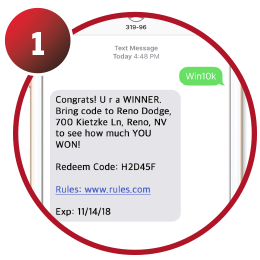 Text to Win Contest