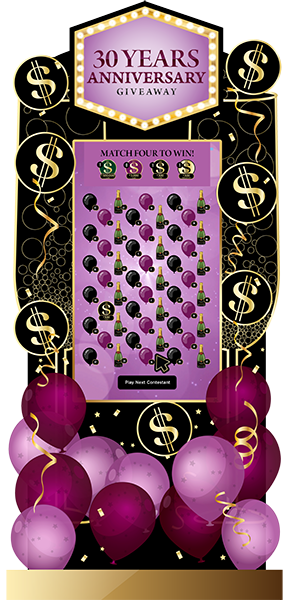 Anniversary Purple e-Game Board