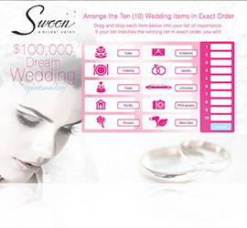 Deam Wedding Web Game