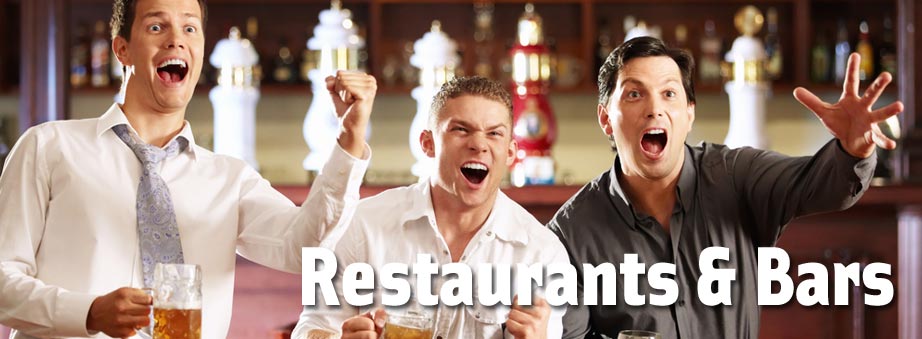 Banner Bar for restaurants-bars