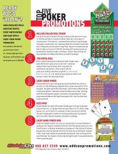 top 5 poker promotions