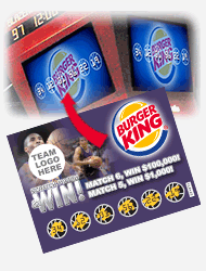 basketball promotion - scratch match and win