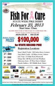 fishing promotion - fish for a cure