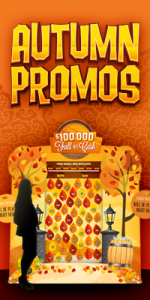 Autumn Casino Promotions - Fall Into Cash eGameboard