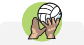 sports promotion ideas - volleyball perfect serve