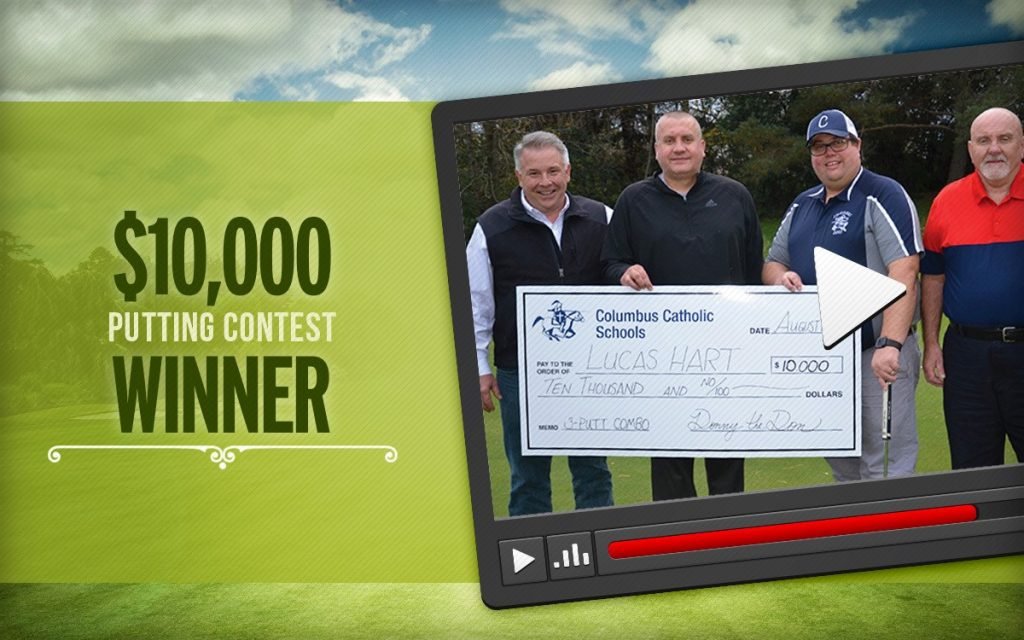 putting contest insurance winner