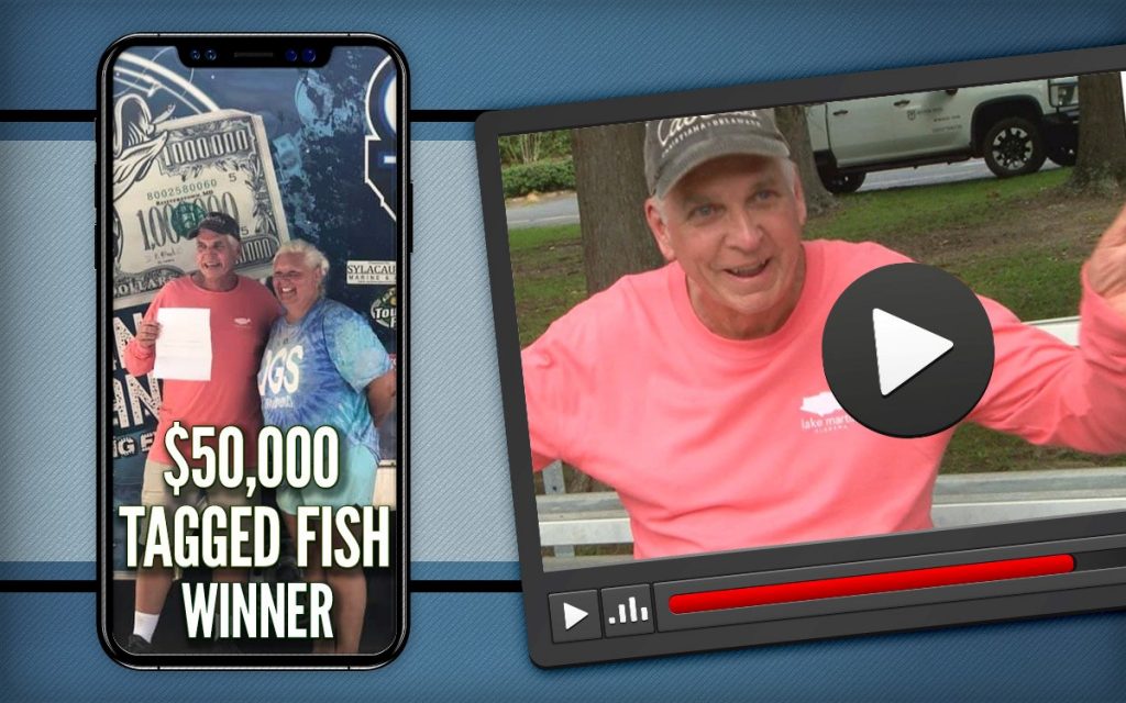 tagged fish contest winner